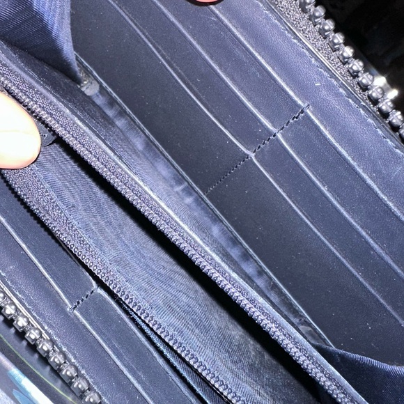 Gucci Supreme GG Monogram with Blue Floral Zippy Wallet - Made in Italy - NWT - Picture 8 of 17